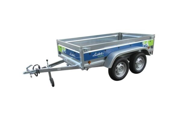 1 Remorque bagagère Lider FLORENCE 44330 DIM UTILES 2.33 X 1.32 X 0.39M PTAC 750KG