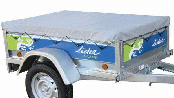 Remorque bagagère Lider ALICANTE 44211 DIM UTILES 1.5 X 1.0 X 0.39M PTAC 500KG