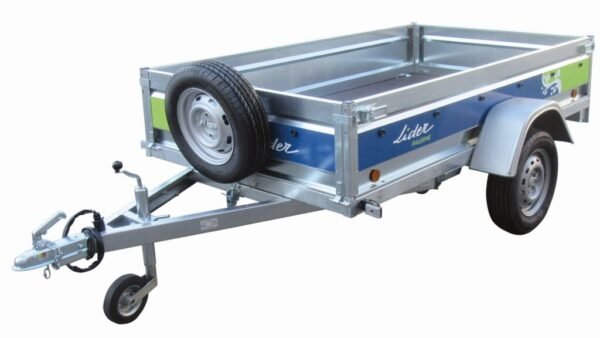 Remorque bagagère Lider ALICANTE 44211 DIM UTILES 1.5 X 1.0 X 0.39M PTAC 500KG