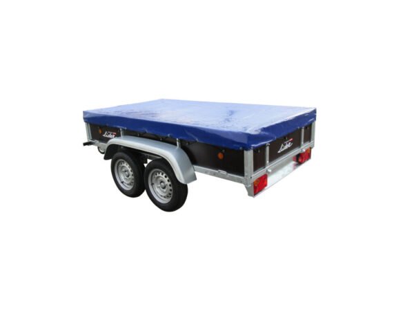 5 REMORQUE GAMME BOIS LIDER 45450 DIM UTILES 251 X 133 X 40 CM PTAC 750KG 2 ESSIEUX OPTION REHAUSSE GRILLAGEE 70CM