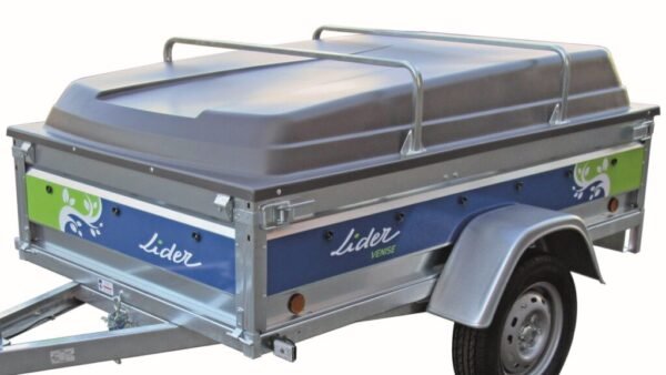 5 Remorque bagagère Lider FLORENCE 44330 DIM UTILES 2.33 X 1.32 X 0.39M PTAC 750KG