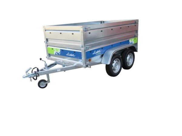 7 Remorque bagagère Lider FLORENCE 44330 DIM UTILES 2.33 X 1.32 X 0.39M PTAC 750KG