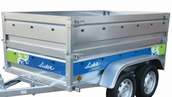 Remorque bagagère Lider CADIX 44310 DIM UTILES 2.05 X 1.32 X 0.39M PTAC 500KG