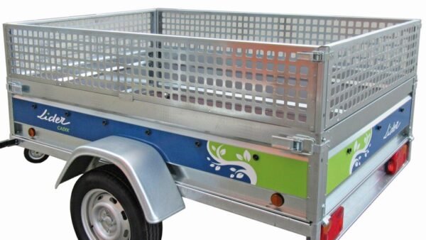 Remorque bagagère Lider ALICANTE 44211 DIM UTILES 1.5 X 1.0 X 0.39M PTAC 500KG