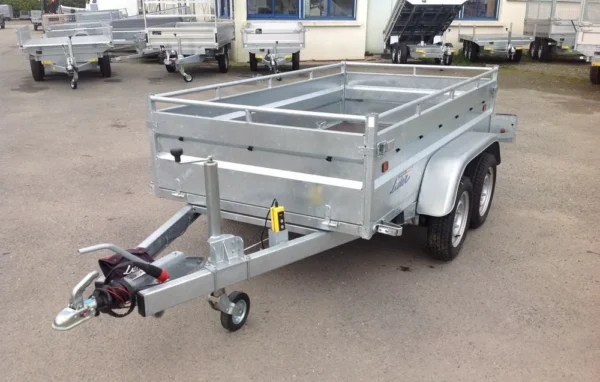 Benne-Robust-LIDER-PTAC-1500kg-2-essieux-freines-1-1-1 Remorque benne Lider – 1500 kg – double essieux freinés