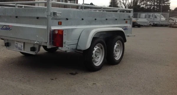 Benne-Robust-LIDER-PTAC-1500kg-2-essieux-freines-1-2-1 Remorque benne Lider – 1500 kg – double essieux freinés
