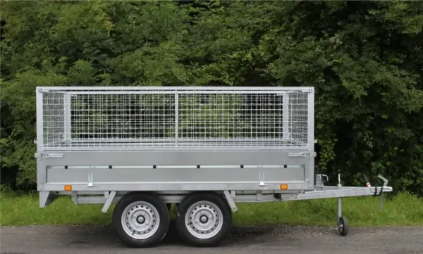 Remorque benne Lider 39560 – 253×147 cm, double essieux