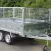 Remorque benne Lider 39560 – 253×147 cm, double essieux