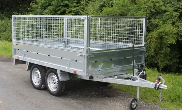 Remorque benne Lider 39560 – 253×147 cm, double essieux