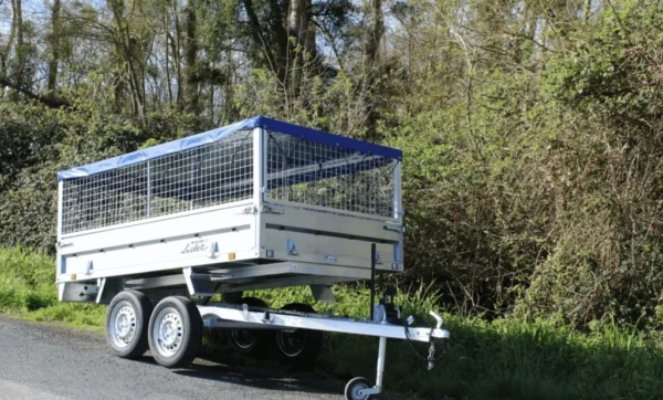 Remorque benne Lider 39560 – 253×147 cm, double essieux