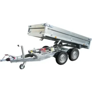 Remorque Benne manuelle roues extérieures Lider 34352